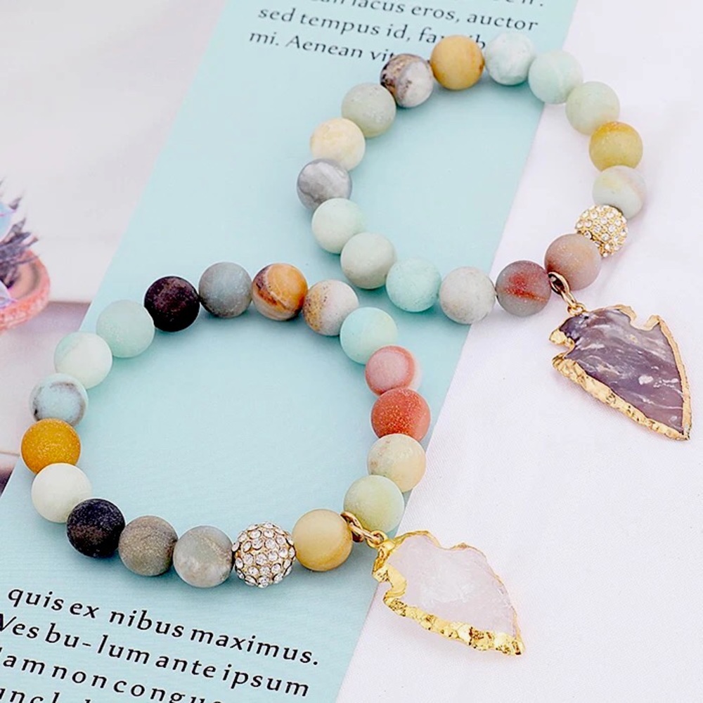 Natural stone bracelet